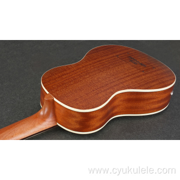 Ubes white thick line ukulele